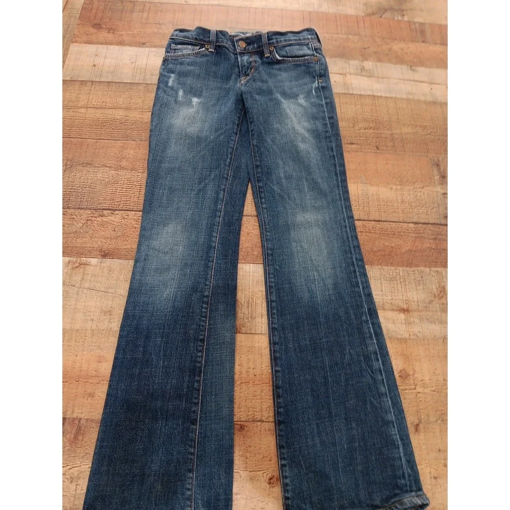 CITIZENS OF HUMANITY Ric Rac #108 Low Waist BootcutJeans 28 Denim (2549)